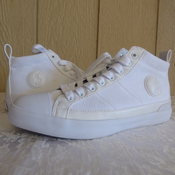 Polo Ralph Lauren Other - Polo Ralph Lauren Clarke Canvas Sneakers, 8,D